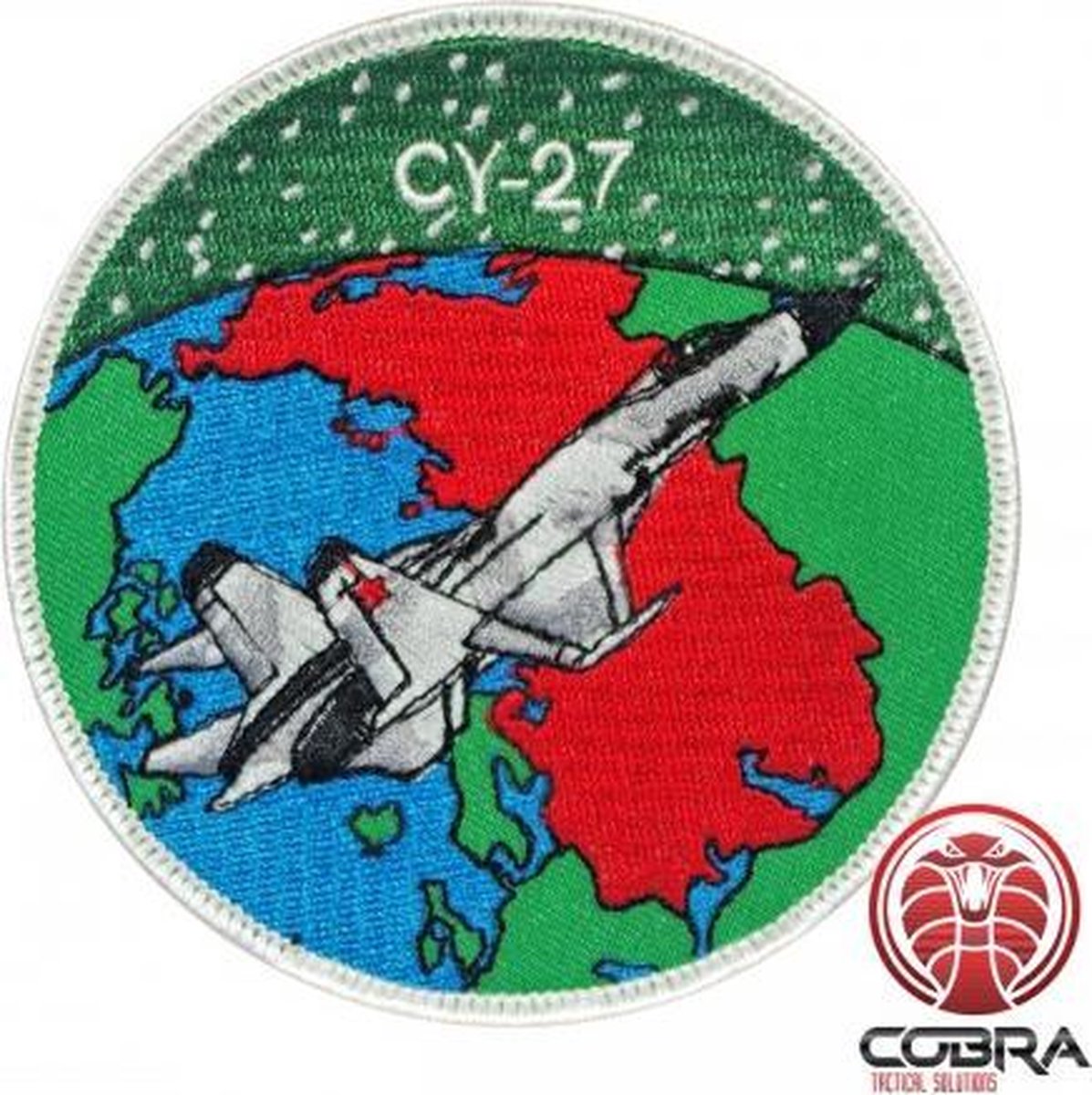 Sukhoi Su-27 Flight geborduurde patch | Opnaai  | Military Airsoft